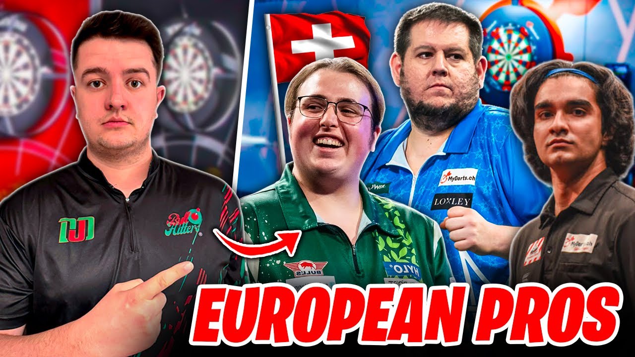 Taking On The 3 BEST Dart Players In SWITZERLAND!
