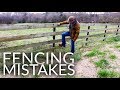 Fencing Mistakes (Board Fence)