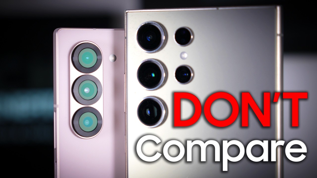 This is NOT a Camera Comparison - Z Fold 6 & S24 Ultra - YouTube