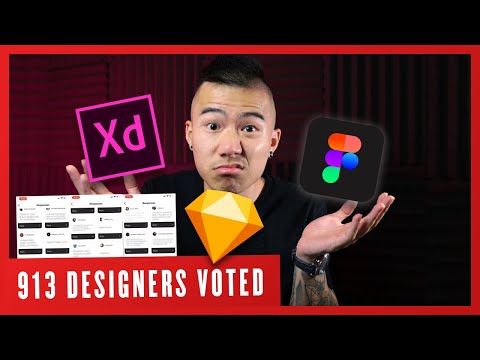 Figma vs Adobe XD vs Sketch 2021 (913 DESIGNERS