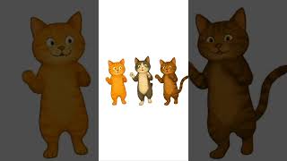 Three Dancing Cats | Funny &amp; Cute Cat Dance Animation 🐱💃