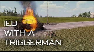 Arma 3 - Eden Tutorial - IED with a Triggerman Tutorial
