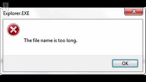 Filename Too Long | Can't Delete File | Solved | No Additional Software Needed