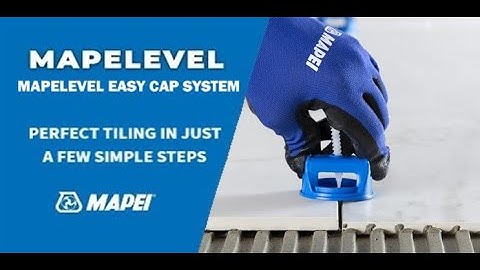 MAPEI’s MapeLevel Easy System - Spin your way to fast, level tile installations