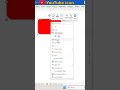 YouTube icon recreates in MS Word.| Short video tutorial| #ytshorts #icons