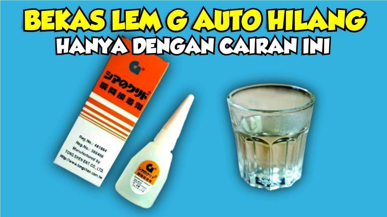 CARA MENGHILANGKAN BEKAS LEM G, ALTECO, KOREA DENGAN MUDAH YouTube