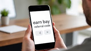 Method to put earnbay application's referral code  screenshot 1