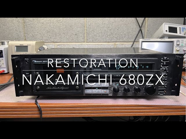 Part 17 - Nakamichi 680zx Restoration 4K - YouTube