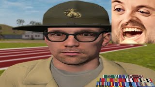 Forsen reacts to trolling serious military roleplayers in vr chat