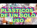 Los plásticos de un solo uso nos da cinco minutos y les toma 500 años para desaparecer