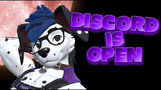 DISCORD IS NOW OPEN