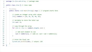 Famous Java Array Sum Program | Add Elements Using For Loop (Beginner Friendly) Wealth