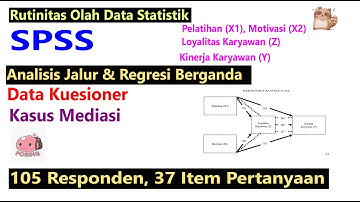 Analisis Jalur Path Analysis dengan SPSS, 9 Juni 2024