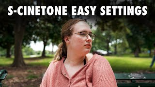 How to EASILY film in Sony's SCinetone Picture Profile