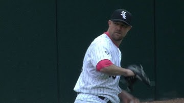 CIN@CWS: Danks holds Reds to one run over seven