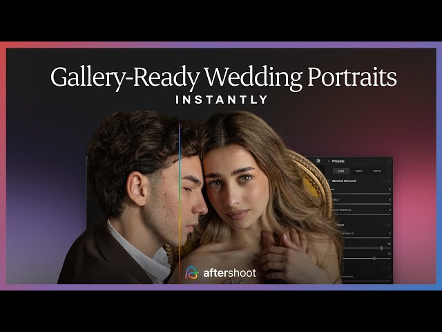 Wedding Photo Retouching Workflow with Aftershoot