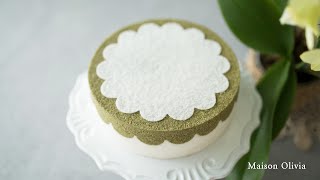 더블레이스설기 (Double Lace Rice Cake)