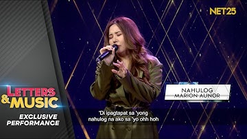 Marion Aunor - Nahulog (NET25 Letters and Music Performance)