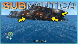 I Exploded the Aurora in Subnautica Biggest Explosion Ever Aftermath