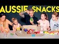 BRITISH PEOPLE TRYING AUSTRALIAN SNACKS 🇦🇺AND TALKING ABOUT THE NORRIS NUTS!
