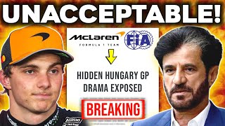 HUGE NEWS for Piastri & McLaren as FIA's HIDDEN Hungary GP Footage REVEALS Everything!