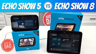 Amazon Alexa Echo Show 5 vs Echo Show 8 COMPARISON