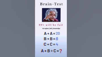 Genius can slove in 6 seconds🤔🔍 #maths#onlygeniuscananswer #onlyforgenius #mathstricks #bigideasmath