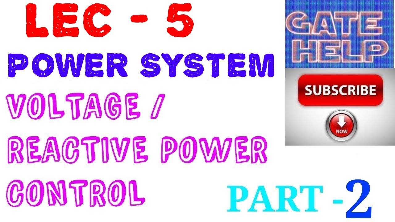 #lec_5 voltage or reactive power control 2 - YouTube