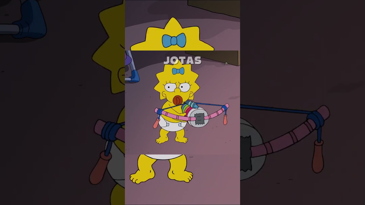 MARGE TENTA MATAR MAGGIE !#simpsons