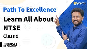 Learn All About NTSE 2021 | Exam Pattern, Syllabus and Strategy | Nirbhay Sir | Goprep