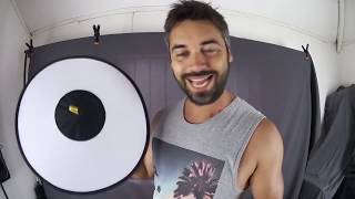 foldable beauty dish