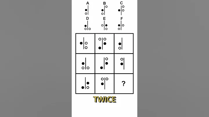 IQ Test - Mensa Norway Puzzle 34