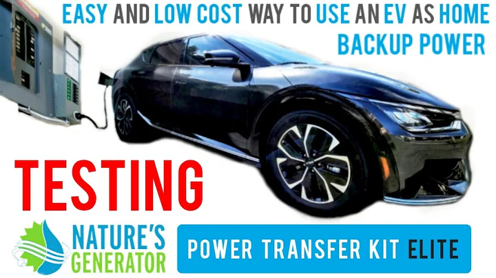 Unleash Your EV's Backup Power with Nature's Generator Power Transfer Kit