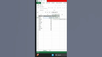 Excel IF function trick (In seconds) | Pass/Fail #shorts #exceltricks #shortvideo #shorts