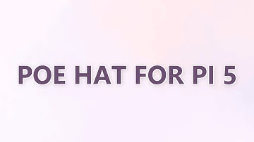 PoE hat for PI 5 (2 SOLUTIONS!!)