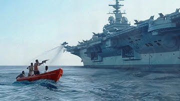 Somali Pirates Attack The Wrong Ship, Doesn