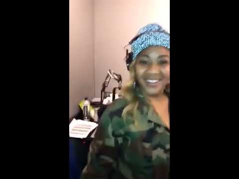 Rickey Smiley Runs Into Erica Campbell & GRIFF!