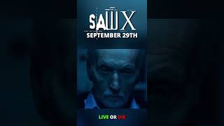 New Saw X TV Spot #shorts #jigsaw #tobinbell #sawx