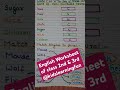 @kidslearningfun2013 #trending #viralvideo #shortvideo English Worksheet of Class 2nd &amp; 3rd