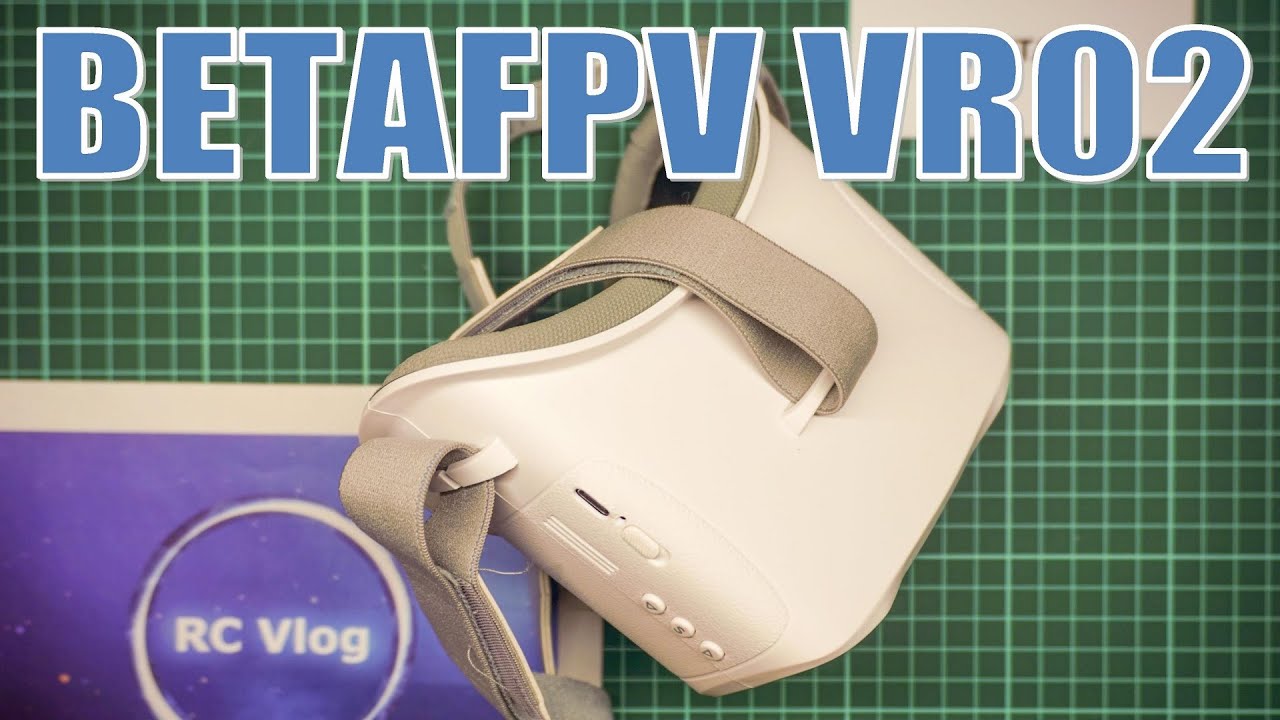 BETAFPV VR02 FPV Goggles. ФПВ шлем для начинающих пилотов.