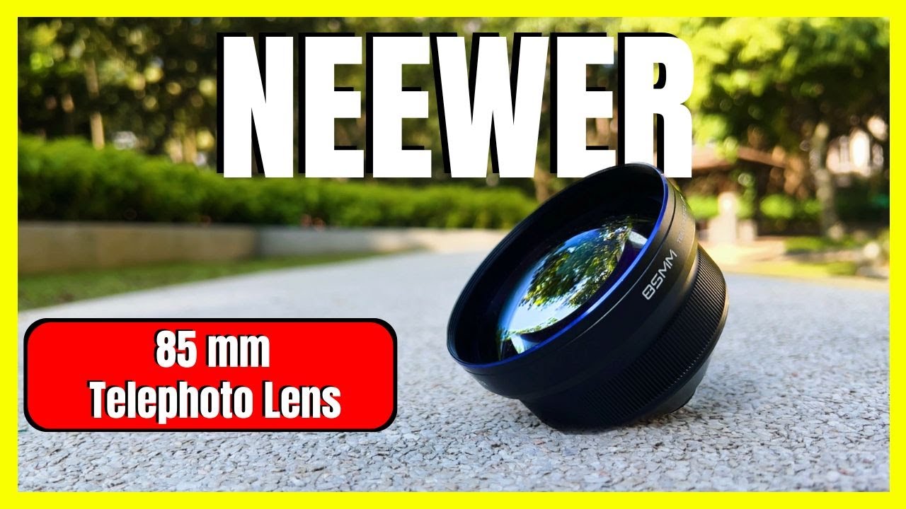 家電 NEEWER 85mm Lens Iphone NEEWER HD 85MM Telephoto Phone Lens for 17mm Backplate 2.5X