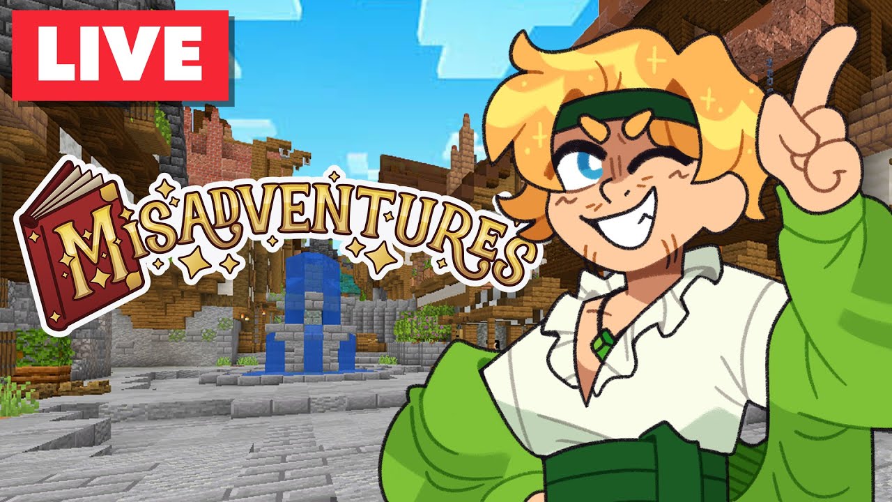 🔴 BEAR CAVE DUNGEON on Misadventures SMP! 😱🐻