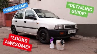 How To Clean Car At Home | Maruti Suzuki Zen *No Branded Product* screenshot 2