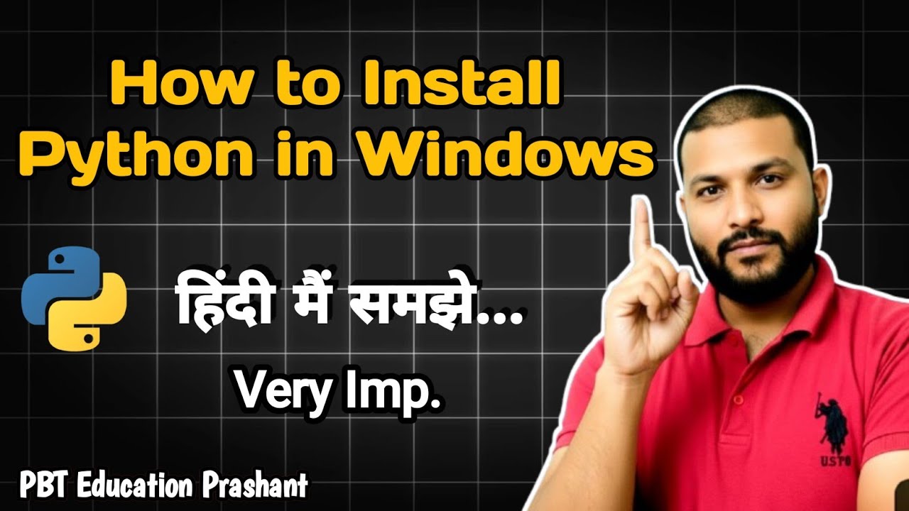 How to install python in windows | Python installation in windows # ...