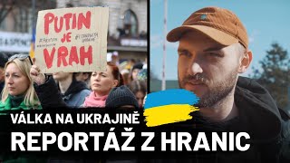 Reportáž ze slovensko-ukrajinských hranic 🇺🇦 (UKRAJINKA TAM PORODILA)