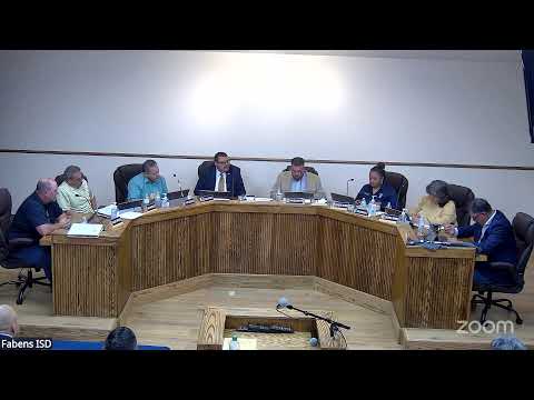 Fabens ISD Board of Trustees Regular Board Meeting February 18,2026