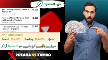 How To Complete All Task On SproutsGigs 2024 - Easy Method  to Complete Task - Daily $2 Earn-#online