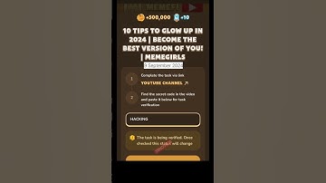 10 TIPS TO GLOW UP IN 2024 | BECOME THE BEST VERSION OF YOU! | MEMEGIRLS memefi code #codefi vid-56