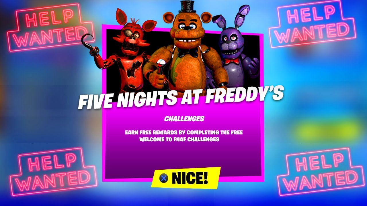 FNAF  FREE FOR ALL 6075-1345-4368, de ezz — Fortnite