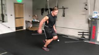 Cable Resisted Linear Push and Walk
